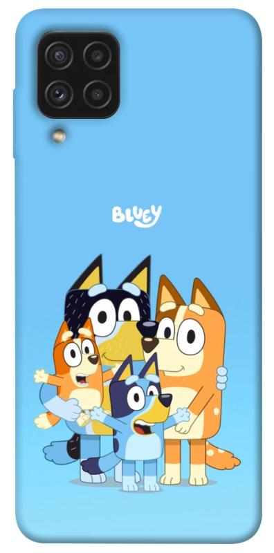 Чохол itsPrint Bluey family для Samsung Galaxy A22 4G, дитячі, купити оптом з доставкою