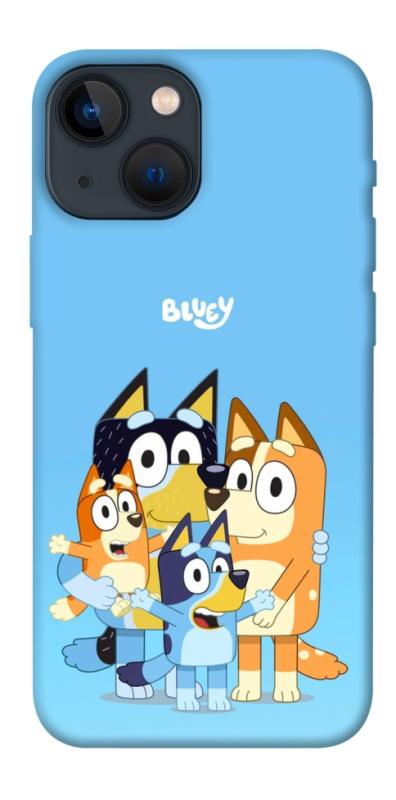 Чохол itsPrint Bluey family для Apple iPhone 13 mini (5.4"), дитячі, купити оптом з доставкою