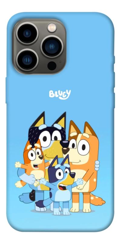 Чохол itsPrint Bluey family для Apple iPhone 13 Pro (6.1"), дитячі, купити оптом з доставкою