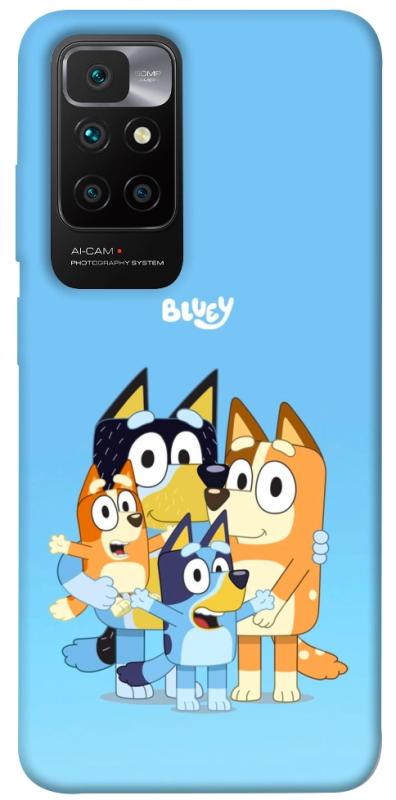 Чохол itsPrint Bluey family для Xiaomi Redmi 10, дитячі, купити оптом з доставкою