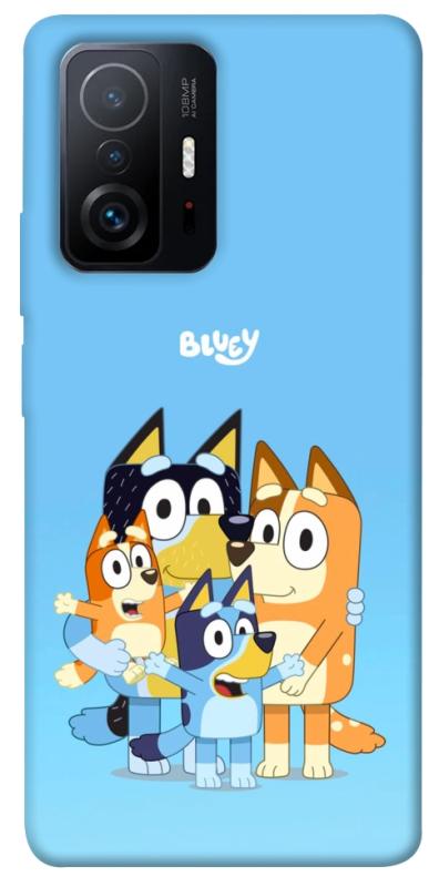 Чехол itsPrint Bluey family для Xiaomi 11T / 11T Pro, детские, купить оптом с доставкой