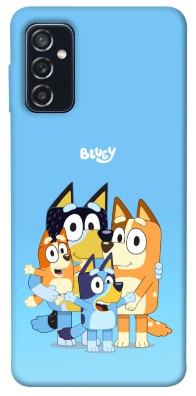 Чехол itsPrint Bluey family для Samsung Galaxy M52, детские, купить оптом с доставкой