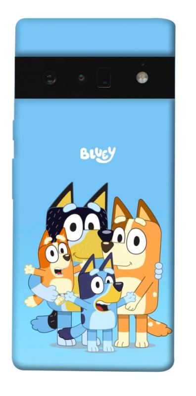 Чехол itsPrint Bluey family для Google Pixel 6 Pro, детские, купить оптом с доставкой