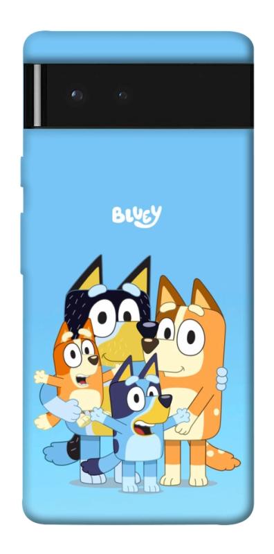 Чохол itsPrint Bluey family для Google Pixel 6, дитячі, купити оптом з доставкою