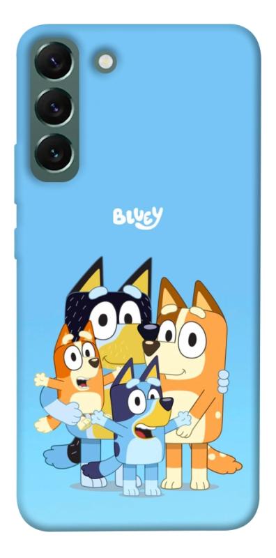 Чехол itsPrint Bluey family для Samsung Galaxy S22+, детские, купить оптом с доставкой