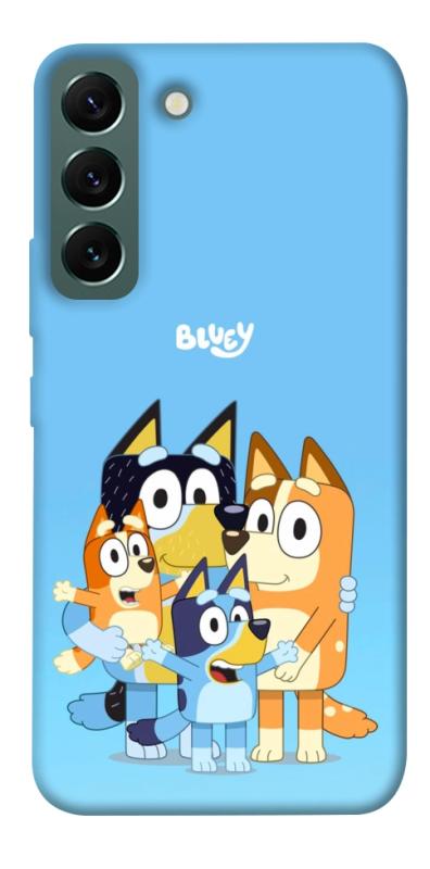 Чохол itsPrint Bluey family для Samsung Galaxy S22, дитячі, купити оптом з доставкою