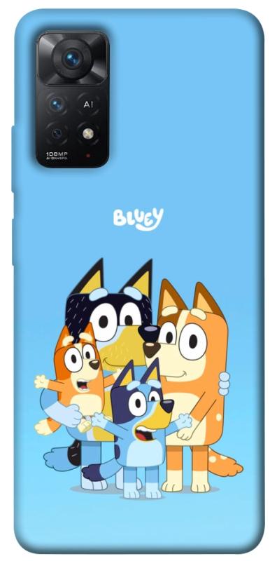 Чохол itsPrint Bluey family для Xiaomi Redmi Note 11 Pro 4G/5G, дитячі, купити оптом з доставкою