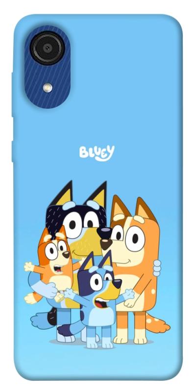 Чехол itsPrint Bluey family для Samsung Galaxy A03 Core, детские, купить оптом с доставкой