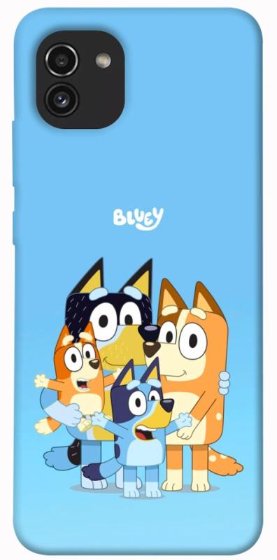 Чехол itsPrint Bluey family для Samsung Galaxy A03, детские, купить оптом с доставкой