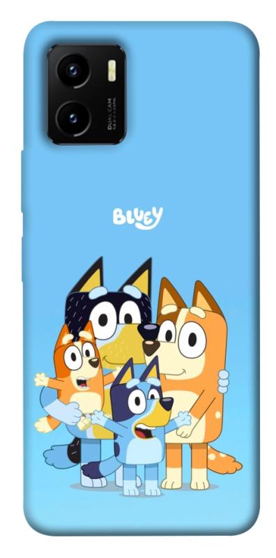 Чехол itsPrint Bluey family для Vivo Y15s, детские, купить оптом с доставкой