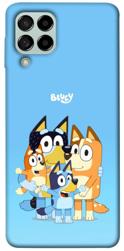 Чехол itsPrint Bluey family для Samsung Galaxy M53 5G, детские, купить оптом с доставкой