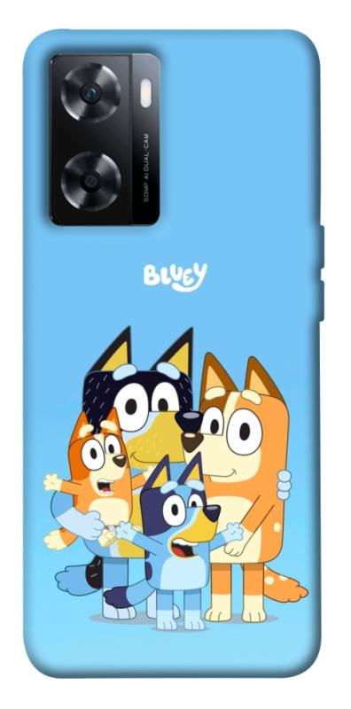 Чехол itsPrint Bluey family для OnePlus Nord N20 SE, детские, купить оптом с доставкой