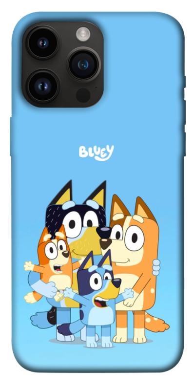 Чохол itsPrint Bluey family для Apple iPhone 14 Pro Max (6.7"), дитячі, купити оптом з доставкою