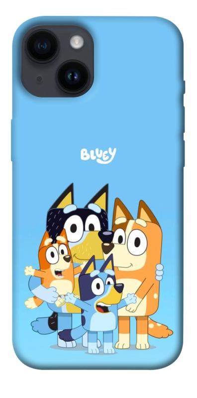 Чохол itsPrint Bluey family для Apple iPhone 14 (6.1"), дитячі, купити оптом з доставкою