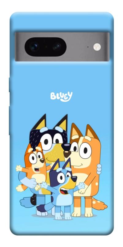 Чохол itsPrint Bluey family для Google Pixel 7, дитячі, купити оптом з доставкою