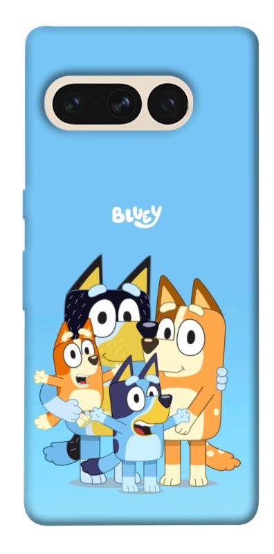 Чехол itsPrint Bluey family для Google Pixel 7 Pro, детские, купить оптом с доставкой