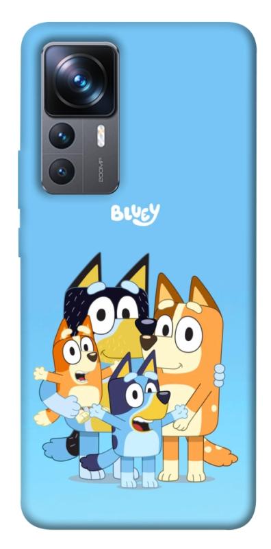 Чехол itsPrint Bluey family для Xiaomi 12T / 12T Pro, детские, купить оптом с доставкой