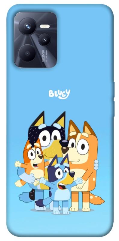 Чохол itsPrint Bluey family для Realme C35, дитячі, купити оптом з доставкою