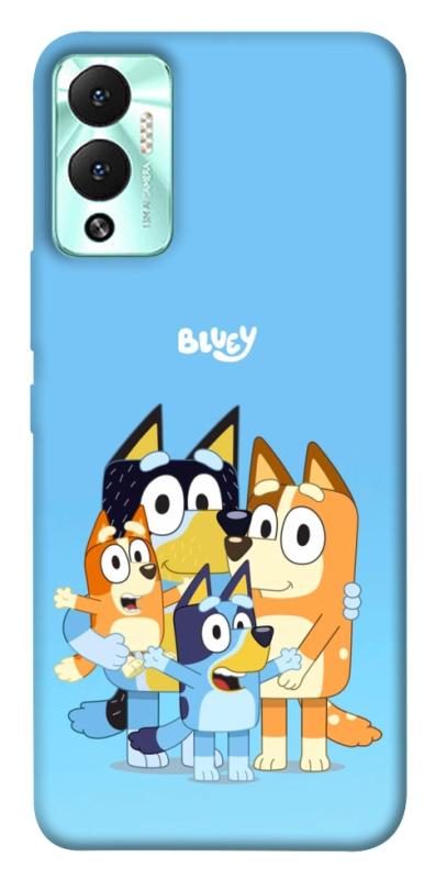 Чехол itsPrint Bluey family для Infinix Hot 12 Play, детские, купить оптом с доставкой