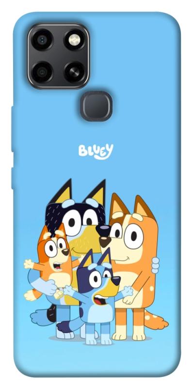 Чехол itsPrint Bluey family для Infinix Smart 6, детские, купить оптом с доставкой