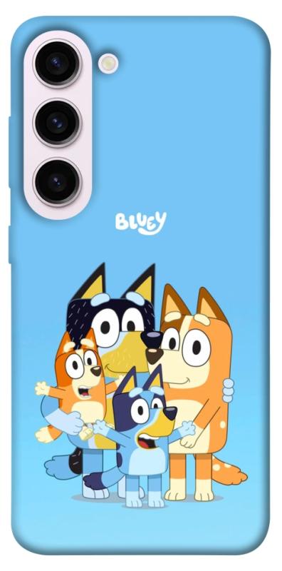 Чехол itsPrint Bluey family для Samsung Galaxy S23+, детские, купить оптом с доставкой