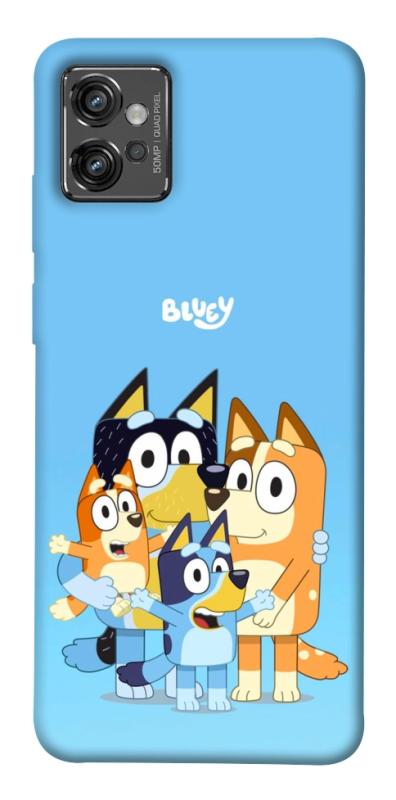 Чехол itsPrint Bluey family для Motorola Moto G32, детские, купить оптом с доставкой
