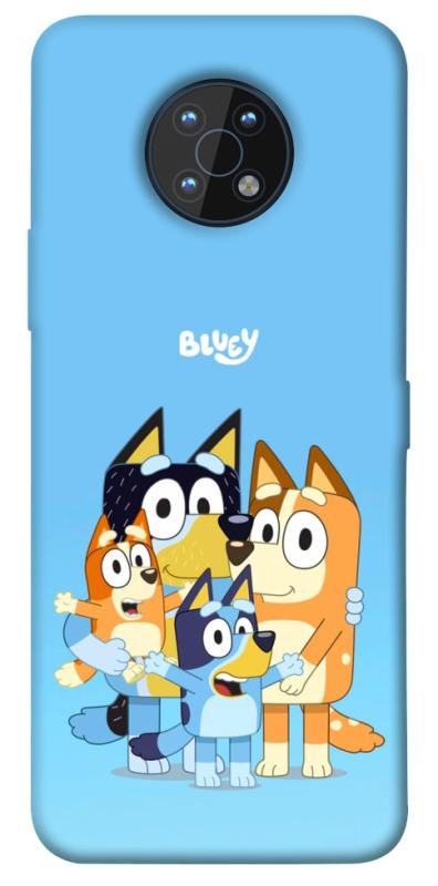 Чехол itsPrint Bluey family для Nokia G50, детские, купить оптом с доставкой