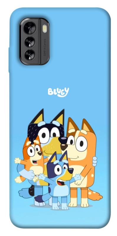 Чохол itsPrint Bluey family для Nokia G60, дитячі, купити оптом з доставкою