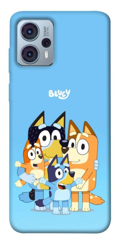 Чехол itsPrint Bluey family для Motorola Moto G23, детские, купить оптом с доставкой