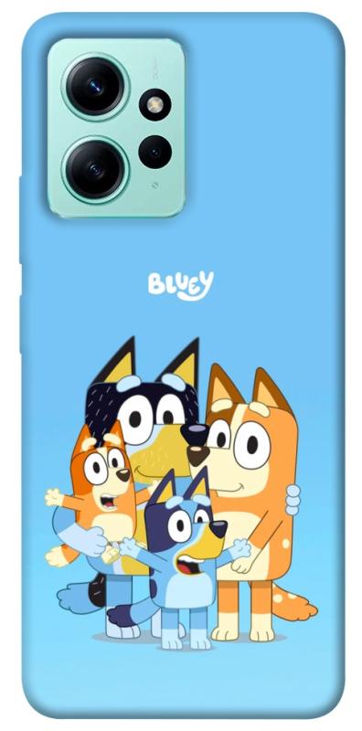 Чохол itsPrint Bluey family для Xiaomi Redmi Note 12 4G, дитячі, купити оптом з доставкою