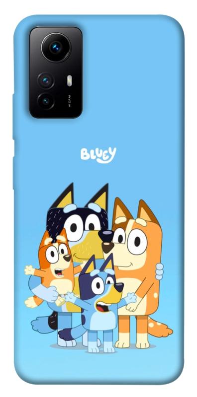 Чехол itsPrint Bluey family для Xiaomi Redmi Note 12S, детские, купить оптом с доставкой