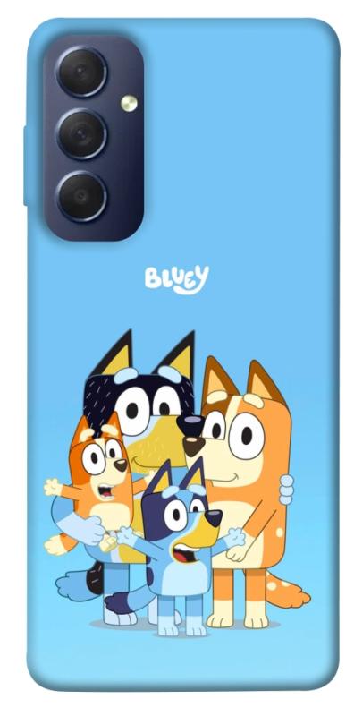 Чехол itsPrint Bluey family для Samsung Galaxy M54 5G, детские, купить оптом с доставкой