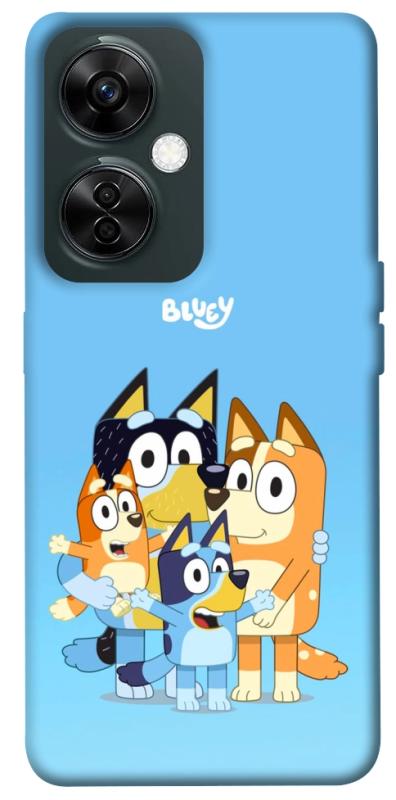 Чехол itsPrint Bluey family для OnePlus Nord CE 3 Lite, детские, купить оптом с доставкой