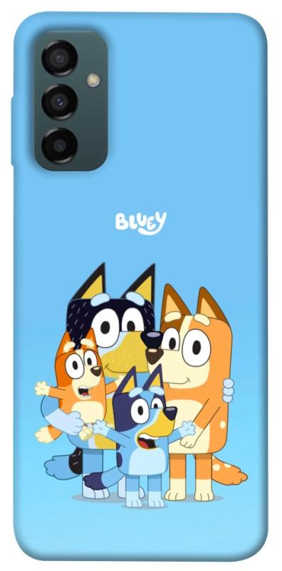 Чехол itsPrint Bluey family для Samsung Galaxy M34 5G, детские, купить оптом с доставкой