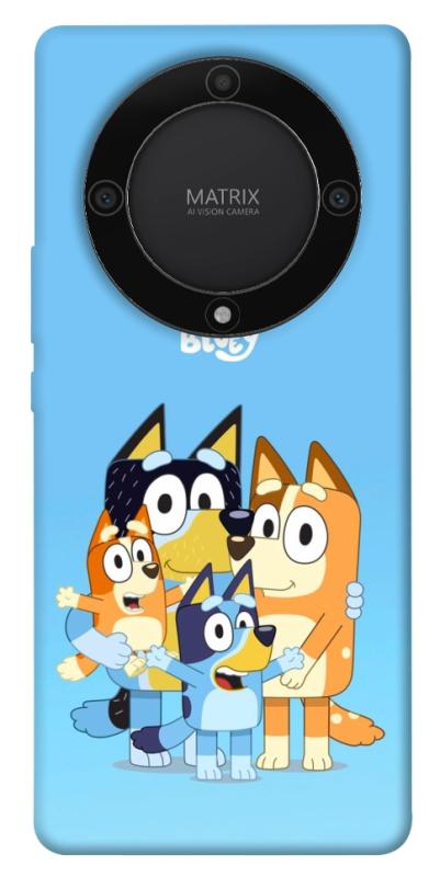 Чехол itsPrint Bluey family для Huawei Magic5 Lite, детские, купить оптом с доставкой