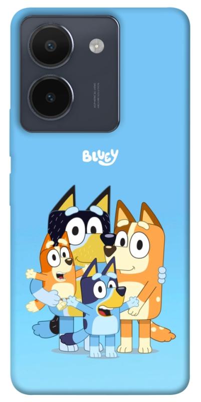 Чехол itsPrint Bluey family для Vivo Y36, детские, купить оптом с доставкой