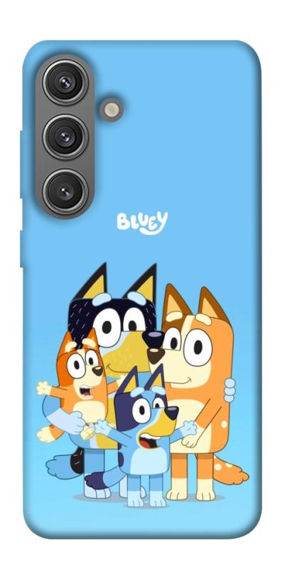 Чехол itsPrint Bluey family для Samsung Galaxy S24, детские, купить оптом с доставкой