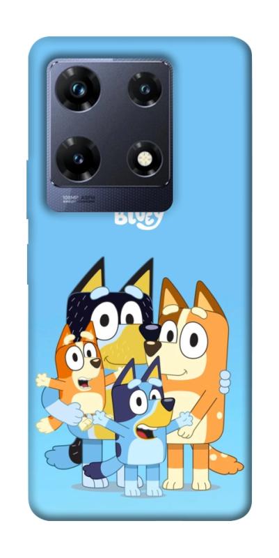 Чохол itsPrint Bluey family для Infinix Note 30 Pro, дитячі, купити оптом з доставкою