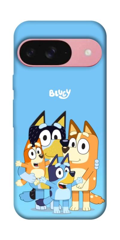 Чохол itsPrint Bluey family для Google Pixel 9, дитячі, купити оптом з доставкою