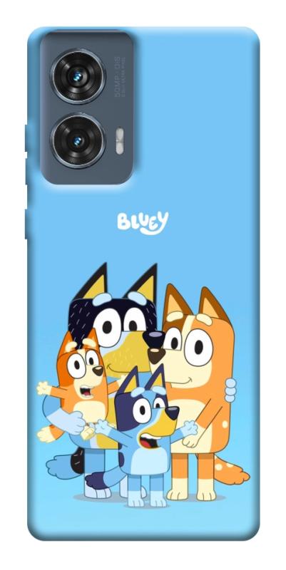 Чехол itsPrint Bluey family для Motorola Edge 50 Fusion, детские, купить оптом с доставкой
