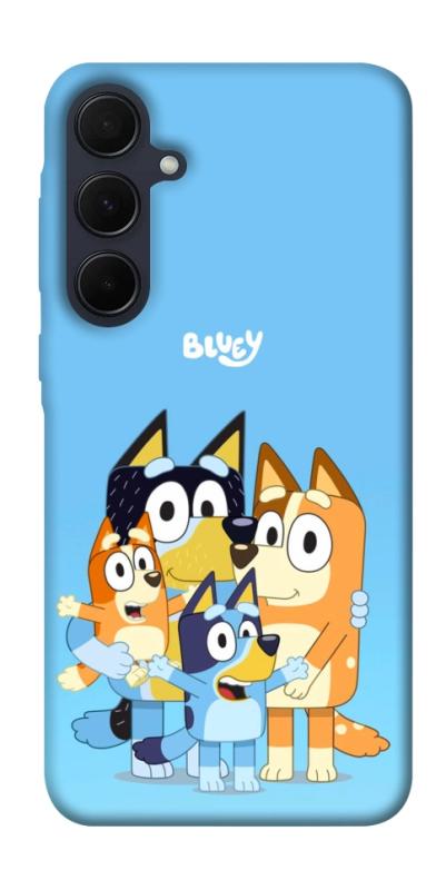 Чохол itsPrint Bluey family для Samsung Galaxy A35, дитячі, купити оптом з доставкою