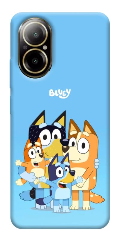 Чехол itsPrint Bluey family для Realme C67 4G, детские, купить оптом с доставкой