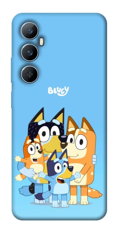 Чохол itsPrint Bluey family для Realme C65 4G, дитячі, купити оптом з доставкою