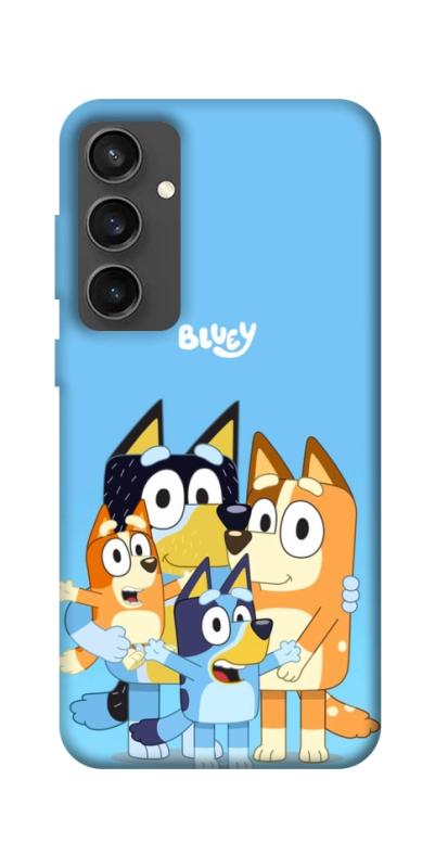 Чехол itsPrint Bluey family для Samsung Galaxy S24 FE, детские, купить оптом с доставкой