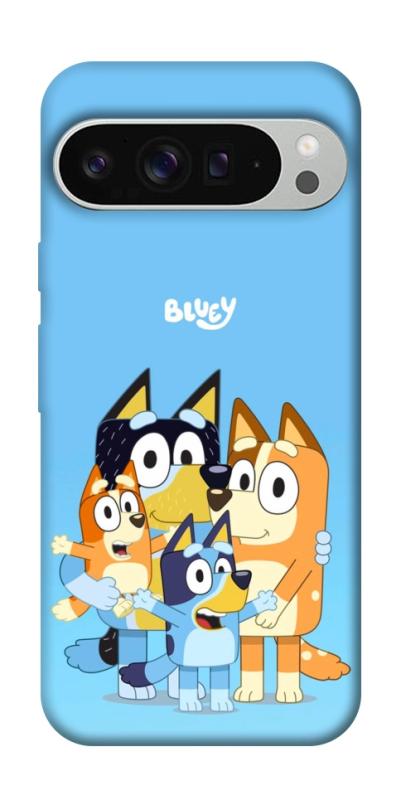Чехол itsPrint Bluey family для Google Pixel 9 Pro XL, детские, купить оптом с доставкой