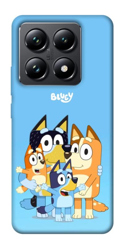 Чехол itsPrint Bluey family для Xiaomi 14T Pro, детские, купить оптом с доставкой