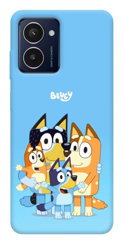 Чехол itsPrint Bluey family для HMD Pulse Pro, детские, купить оптом с доставкой