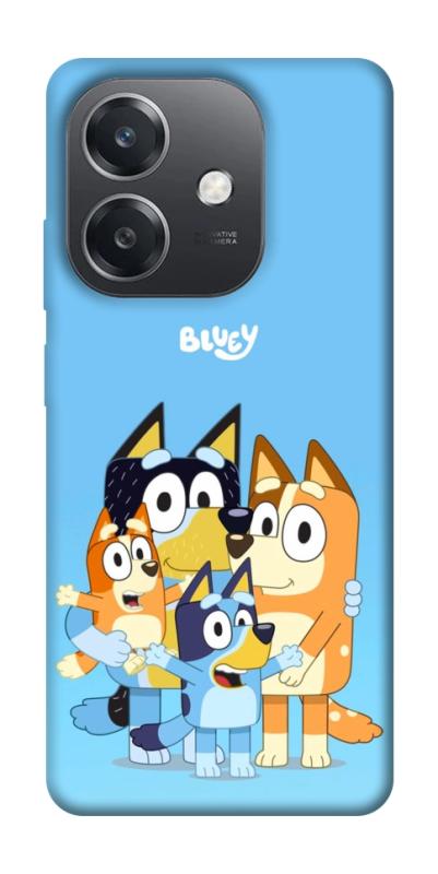 Чехол itsPrint Bluey family для Oppo A3 4G, детские, купить оптом с доставкой