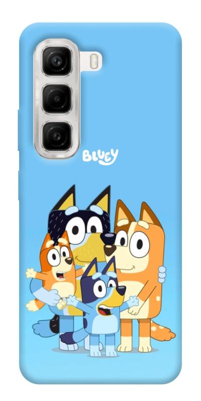 Чехол itsPrint Bluey family для Infinix Hot 50 4G, детские, купить оптом с доставкой