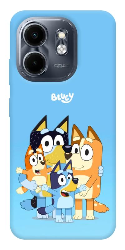 Чехол itsPrint Bluey family для Infinix Smart 9 4G / Hot 50i, детские, купить оптом с доставкой